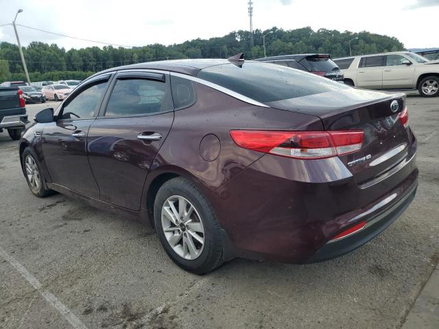 5XXGT4L34HG166552 - 2017 KIA OPTIMA LX ბურგუნდია ფოტო 2