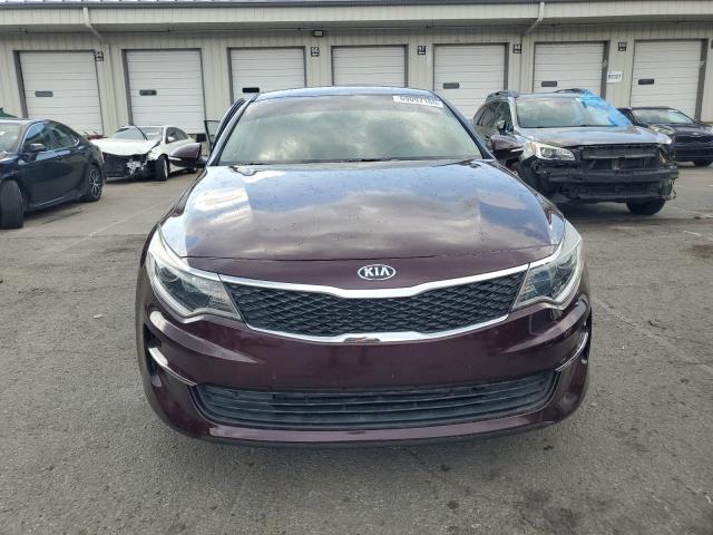 5XXGT4L34HG166552 - 2017 KIA OPTIMA LX ბურგუნდია ფოტო 5