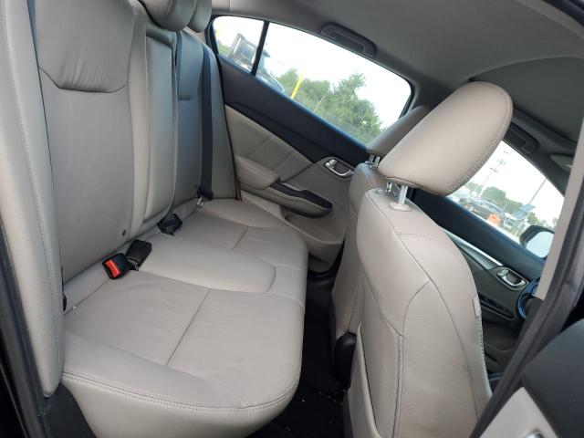 19XFB2F96DE092699 - 2013 HONDA CIVIC EXL შავი ფოტო 10