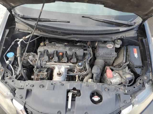 19XFB2F96DE092699 - 2013 HONDA CIVIC EXL შავი ფოტო 11