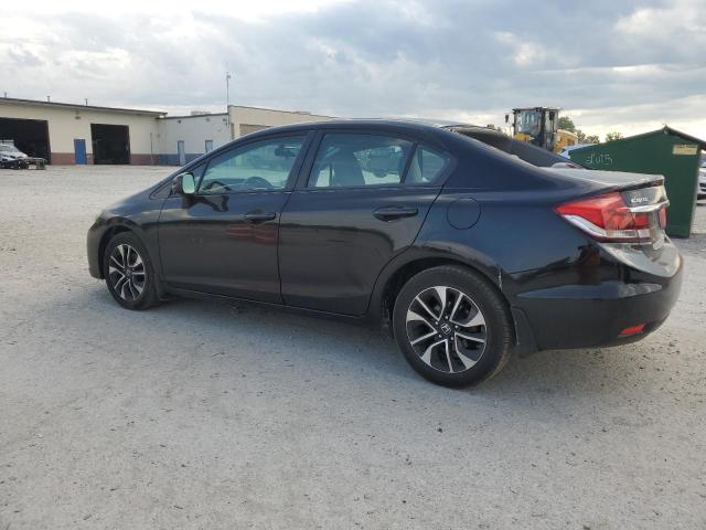 19XFB2F96DE092699 - 2013 HONDA CIVIC EXL შავი ფოტო 2