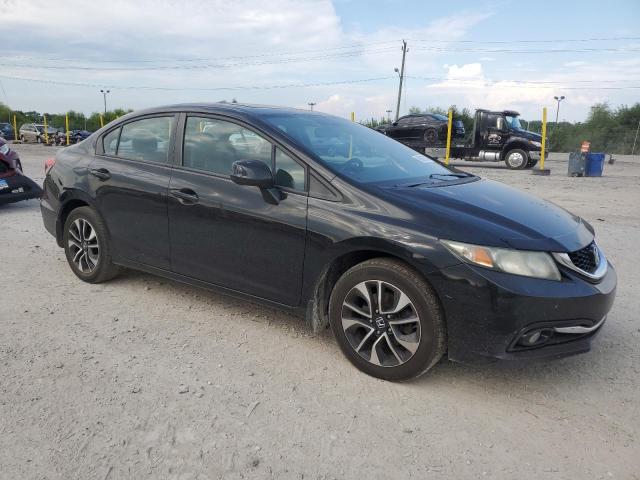 19XFB2F96DE092699 - 2013 HONDA CIVIC EXL შავი ფოტო 4