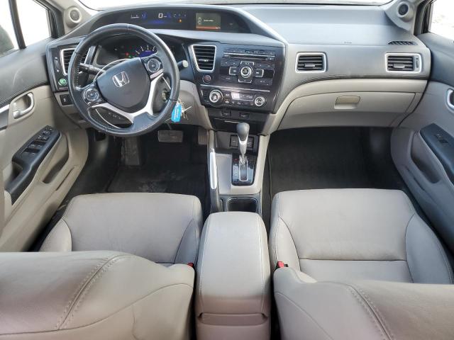 19XFB2F96DE092699 - 2013 HONDA CIVIC EXL შავი ფოტო 8