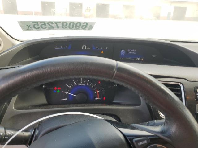 19XFB2F96DE092699 - 2013 HONDA CIVIC EXL შავი ფოტო 9