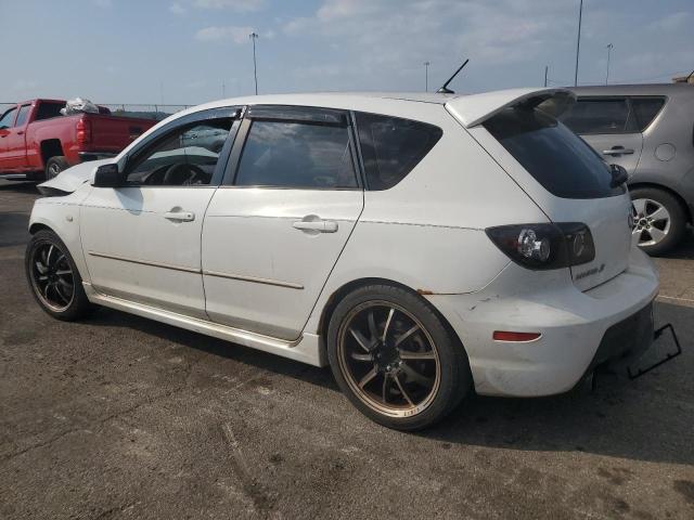 JM1BK34M581156445 - 2008 MAZDA SPEED 3 WHITE photo 2