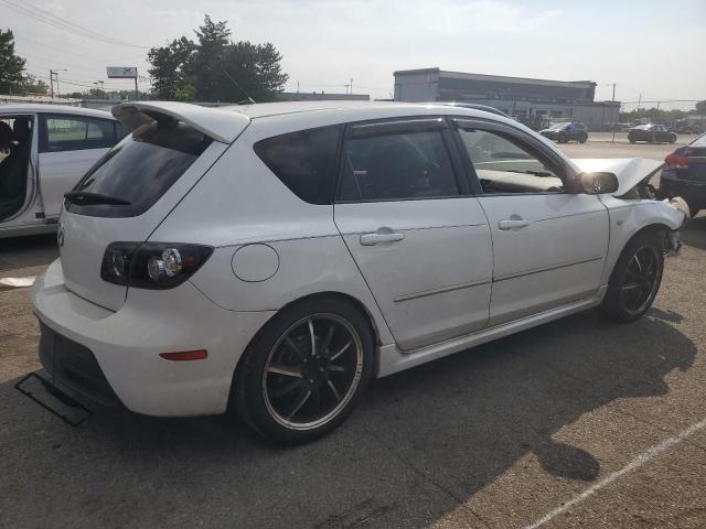 JM1BK34M581156445 - 2008 MAZDA SPEED 3 WHITE photo 3