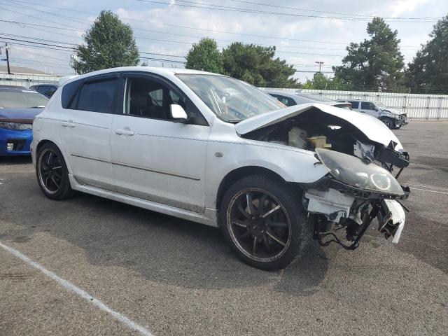 JM1BK34M581156445 - 2008 MAZDA SPEED 3 WHITE photo 4