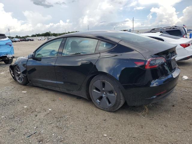 5YJ3E1EA8PF491192 - 2023 TESLA MODEL 3 黑色 照片 2