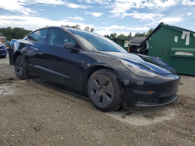 5YJ3E1EA8PF491192 - 2023 TESLA MODEL 3 黑色 照片 4