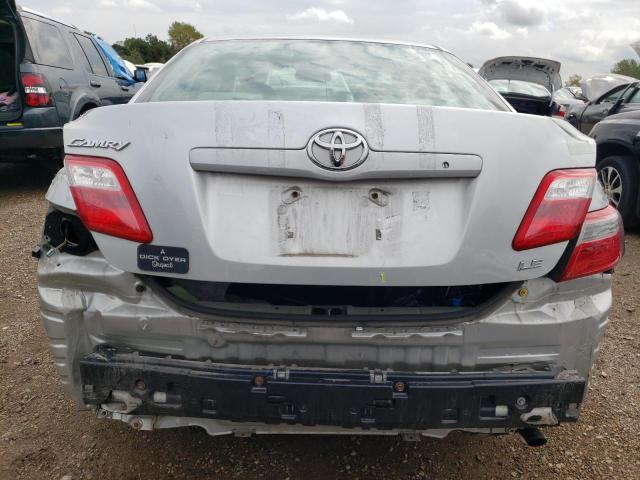 4T1BE46K97U042854 - 2007 TOYOTA CAMRY CE SILVER photo 6