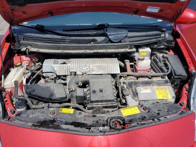 JTDKN3DU1A0018095 - 2010 TOYOTA PRIUS 红色 照片 11