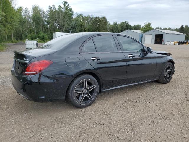 55SWF8EB4LU332920 - 2020 MERCEDES-BENZ C 300 4MATIC BLACK photo 3