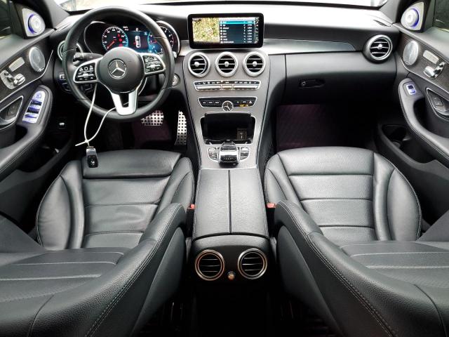 55SWF8EB4LU332920 - 2020 MERCEDES-BENZ C 300 4MATIC BLACK photo 8