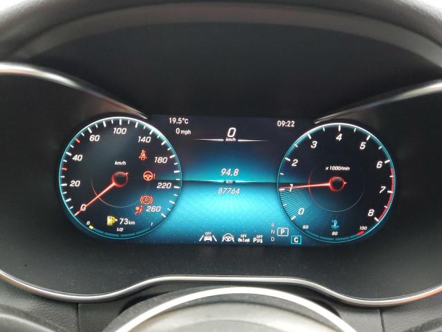 55SWF8EB4LU332920 - 2020 MERCEDES-BENZ C 300 4MATIC BLACK photo 9