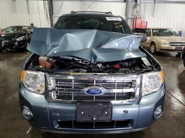 1FMCU9D79CKA00676 - 2012 FORD ESCAPE XLT BLUE photo 5