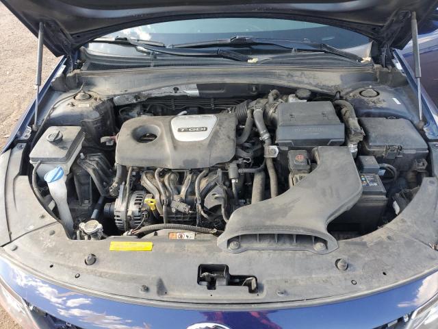 5XXGU4L10KG303828 - 2019 KIA OPTIMA EX BLUE photo 11