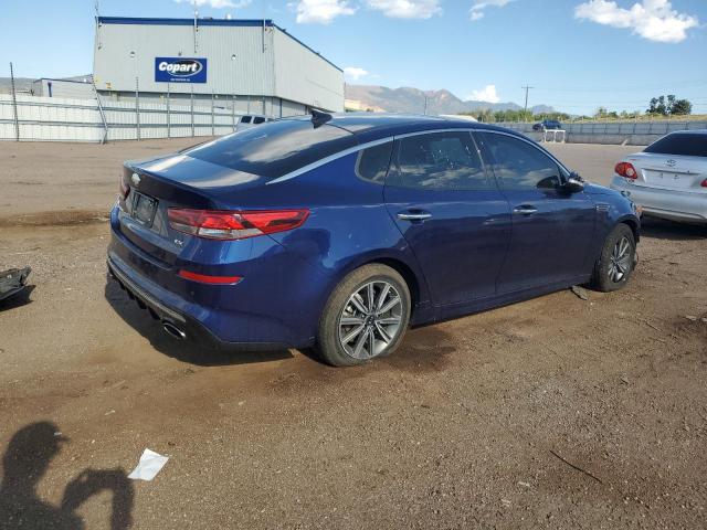 5XXGU4L10KG303828 - 2019 KIA OPTIMA EX BLUE photo 3