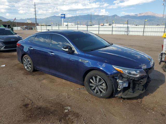 5XXGU4L10KG303828 - 2019 KIA OPTIMA EX BLUE photo 4