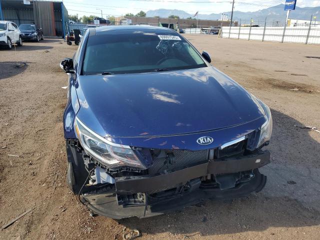 5XXGU4L10KG303828 - 2019 KIA OPTIMA EX BLUE photo 5