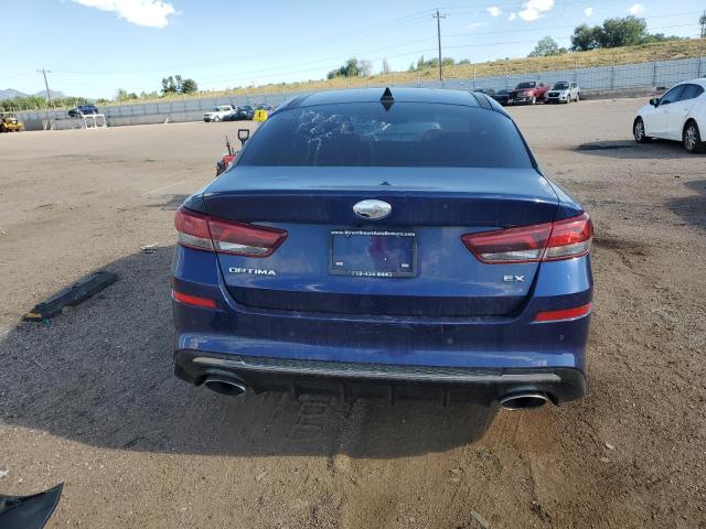 5XXGU4L10KG303828 - 2019 KIA OPTIMA EX BLUE photo 6