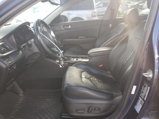 5XXGU4L10KG303828 - 2019 KIA OPTIMA EX BLUE photo 7