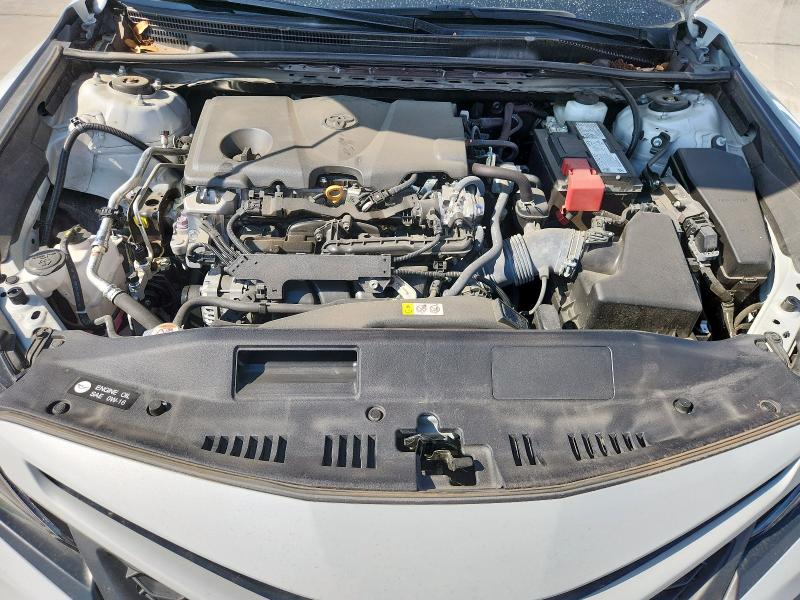 4T1G11AKXPU160175 - 2023 TOYOTA CAMRY SE NIGHT SHADE WHITE photo 11