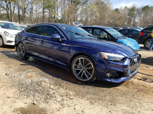 WAUFACF59MA023964 - 2021 AUDI A5 PREMIUM BLUE photo 4