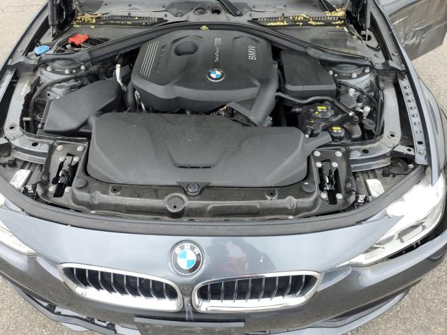 WBA8D9G53JNU72109 - 2018 BMW 330 XI GRAY photo 11