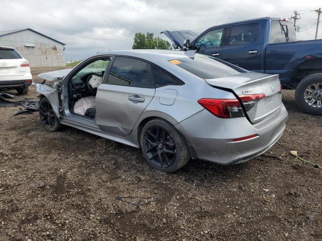2HGFE2F54NH552860 - 2022 HONDA CIVIC SPORT SILVER photo 2