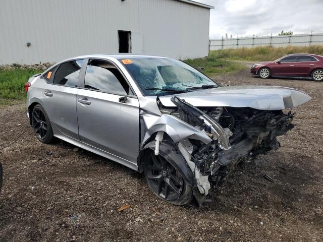 2HGFE2F54NH552860 - 2022 HONDA CIVIC SPORT SILVER photo 4