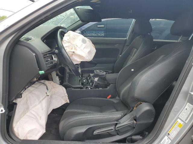 2HGFE2F54NH552860 - 2022 HONDA CIVIC SPORT SILVER photo 7