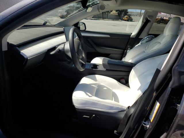 7SAYGAEE6SF243599 - 2025 TESLA MODEL Y GRAY photo 7