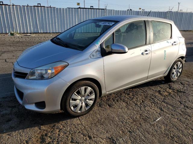 JTDKTUD34CD537558 - 2012 TOYOTA YARIS SILVER photo 1