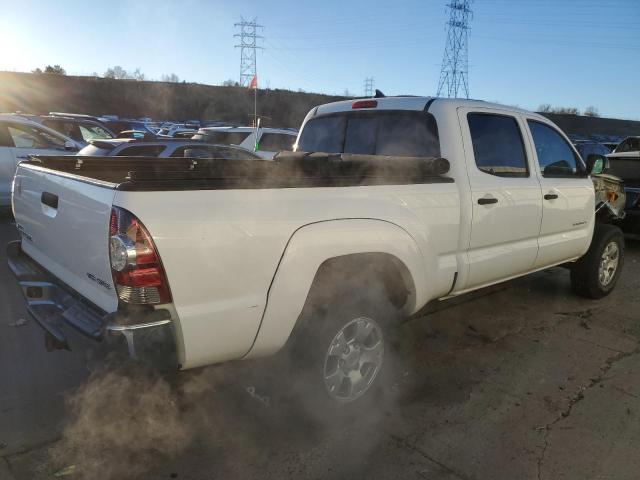 3TMMU4FN0CM043190 - 2012 TOYOTA TACOMA DOUBLE CAB LONG BED WHITE photo 3