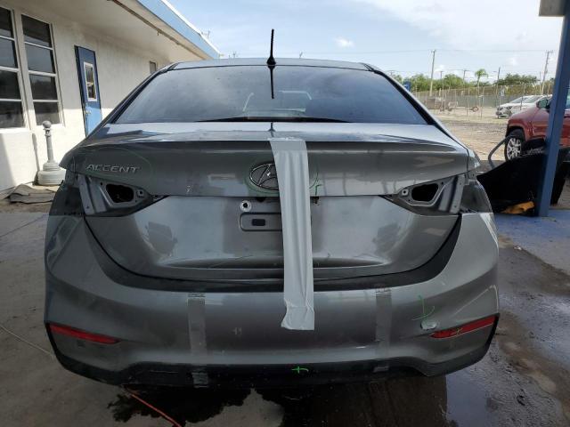 3KPC24A66NE181704 - 2022 HYUNDAI ACCENT SE GRAY photo 6