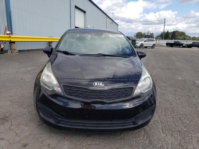 KNADM4A35D6148649 - 2013 KIA RIO LX BLACK photo 5