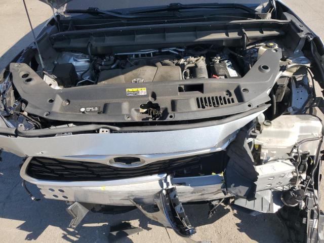 5TDHZRBH1LS500914 - 2020 TOYOTA HIGHLANDER XLE SILVER photo 12