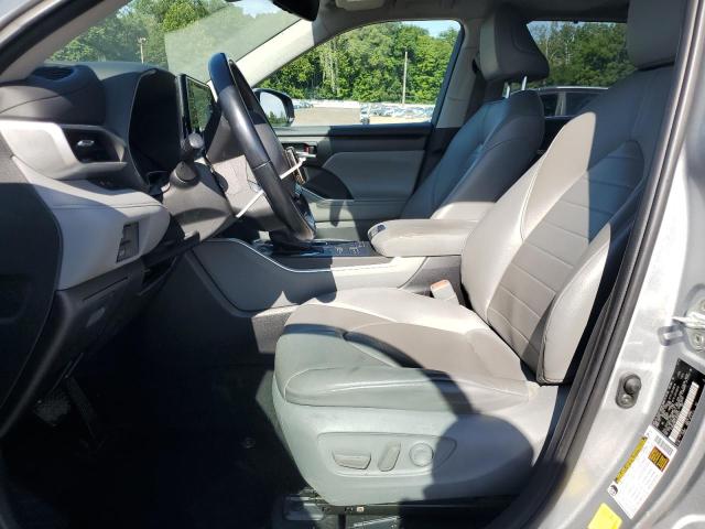 5TDHZRBH1LS500914 - 2020 TOYOTA HIGHLANDER XLE SILVER photo 7