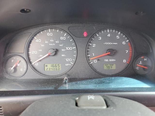 JF1SF65572H703510 - 2002 SUBARU FORESTER S GREEN photo 9