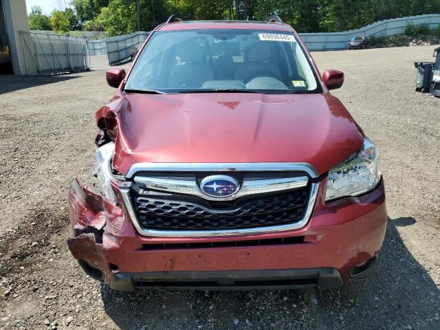 JF2SJAGC0GH445265 - 2016 SUBARU FORESTER 2.5I PREMIUM 红色 照片 5