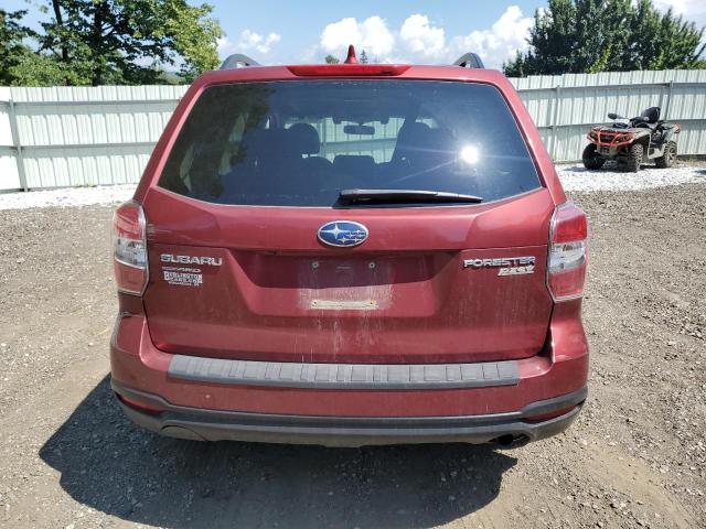 JF2SJAGC0GH445265 - 2016 SUBARU FORESTER 2.5I PREMIUM 红色 照片 6