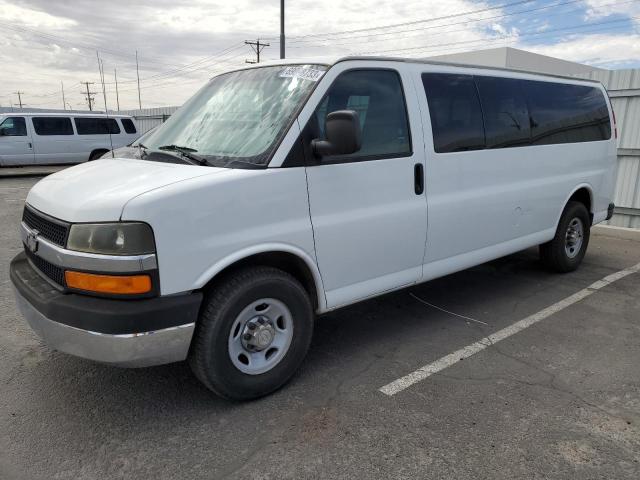 1GAZG1FG3D1186476 - 2013 CHEVROLET EXPRESS G3 LT WHITE photo 1