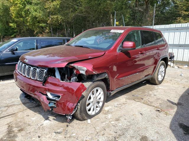 1C4RJEAG9NC152989 - 2022 JEEP GRAND CHER LAREDO E BURGUNDY photo 1