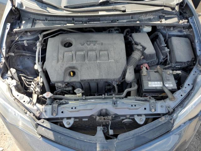 2T1BURHE0KC227666 - 2019 TOYOTA COROLLA L CHARCOAL photo 11