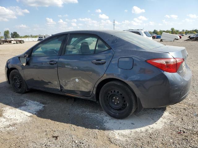2T1BURHE0KC227666 - 2019 TOYOTA COROLLA L CHARCOAL photo 2