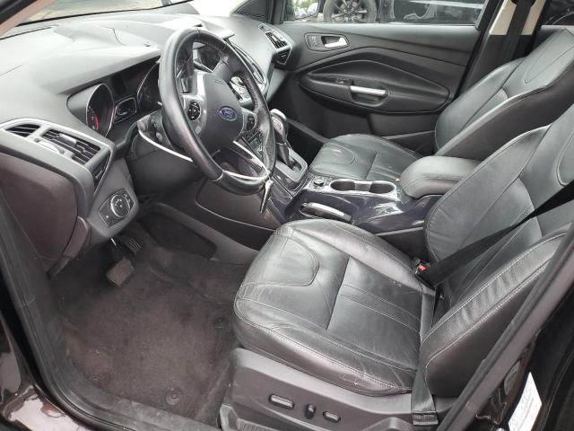 1FMCU0J94DUD37084 - 2013 FORD ESCAPE TITANIUM BLACK photo 7