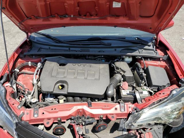 2T1BURHE2HC862302 - 2017 TOYOTA COROLLA L 红色 照片 11