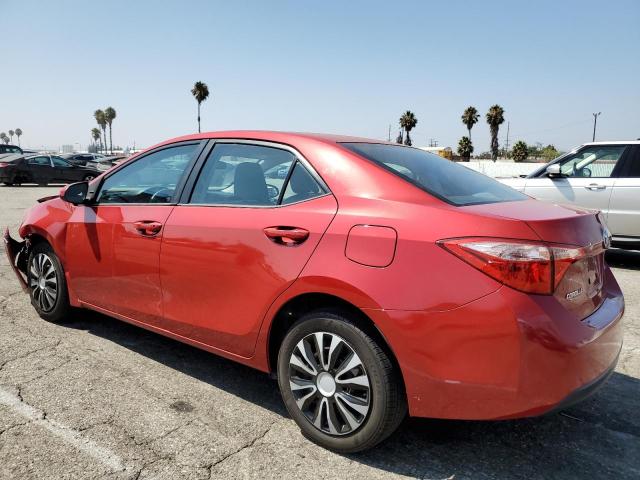 2T1BURHE2HC862302 - 2017 TOYOTA COROLLA L 红色 照片 2