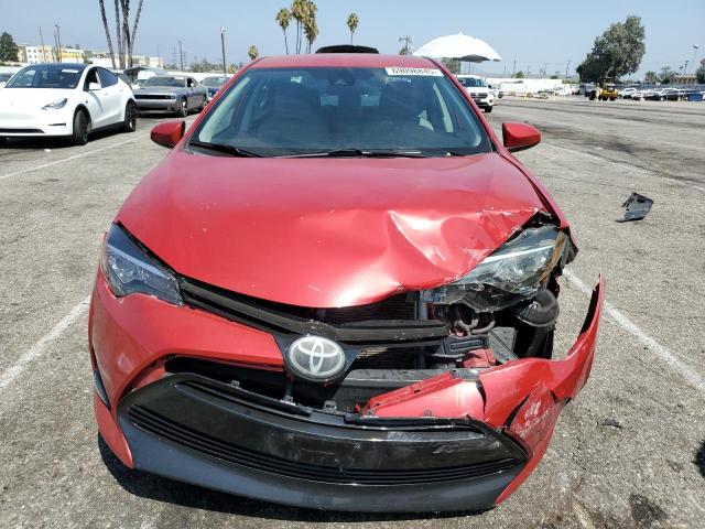 2T1BURHE2HC862302 - 2017 TOYOTA COROLLA L 红色 照片 5