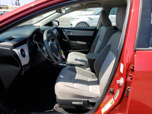 2T1BURHE2HC862302 - 2017 TOYOTA COROLLA L 红色 照片 7